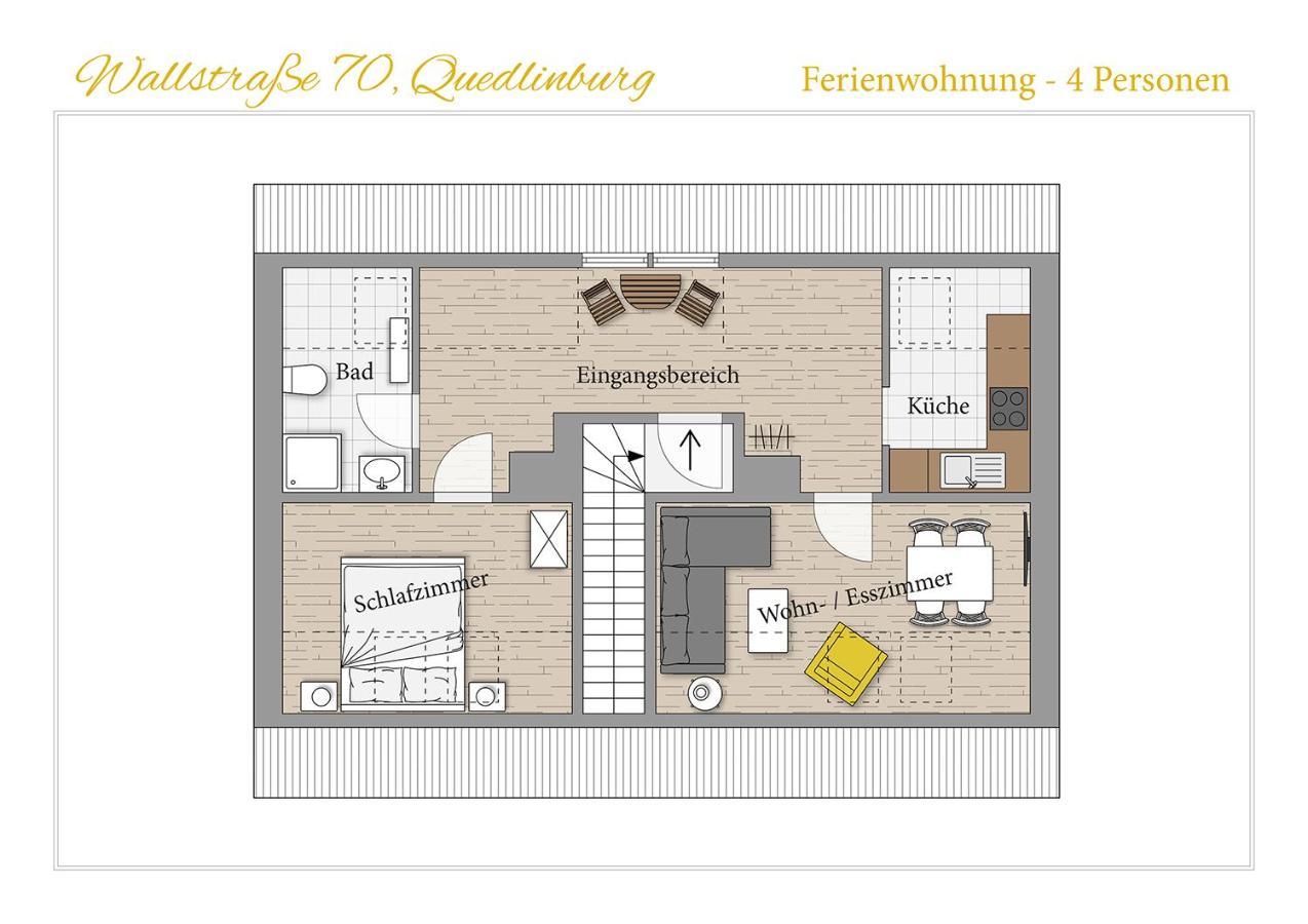 Ferienwohnung Quedlinburg Harz 외부 사진